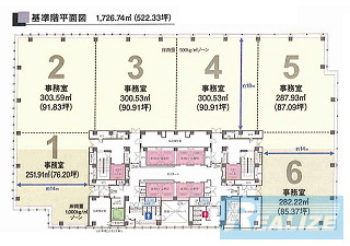 港区六本木の賃貸オフィス・貸事務所 六本木ティーキューブビル